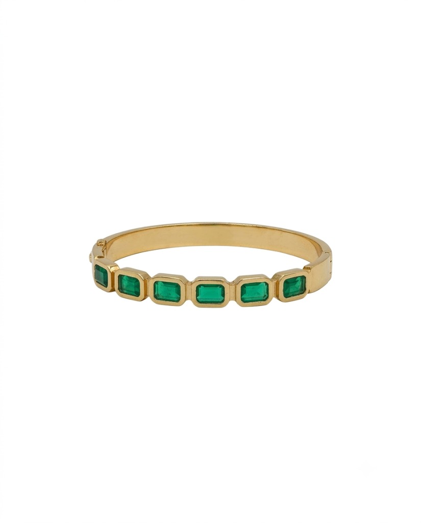 Emerald Baguette Kada